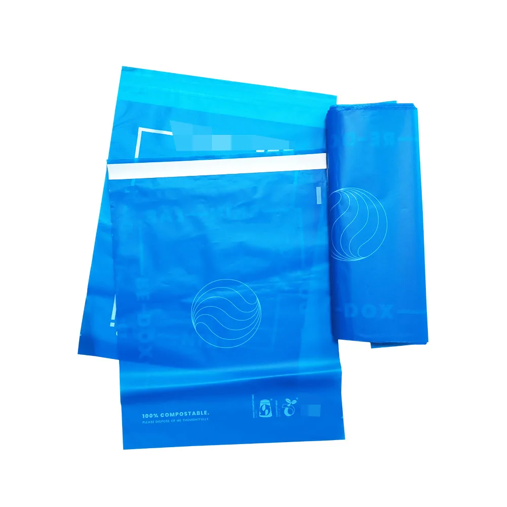 Dark Blue Biodegradable Courier Bags Supplier - OZ Bio Pack 11